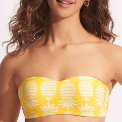 Haut De Maillot De Bain Bandeau Sans Armatures