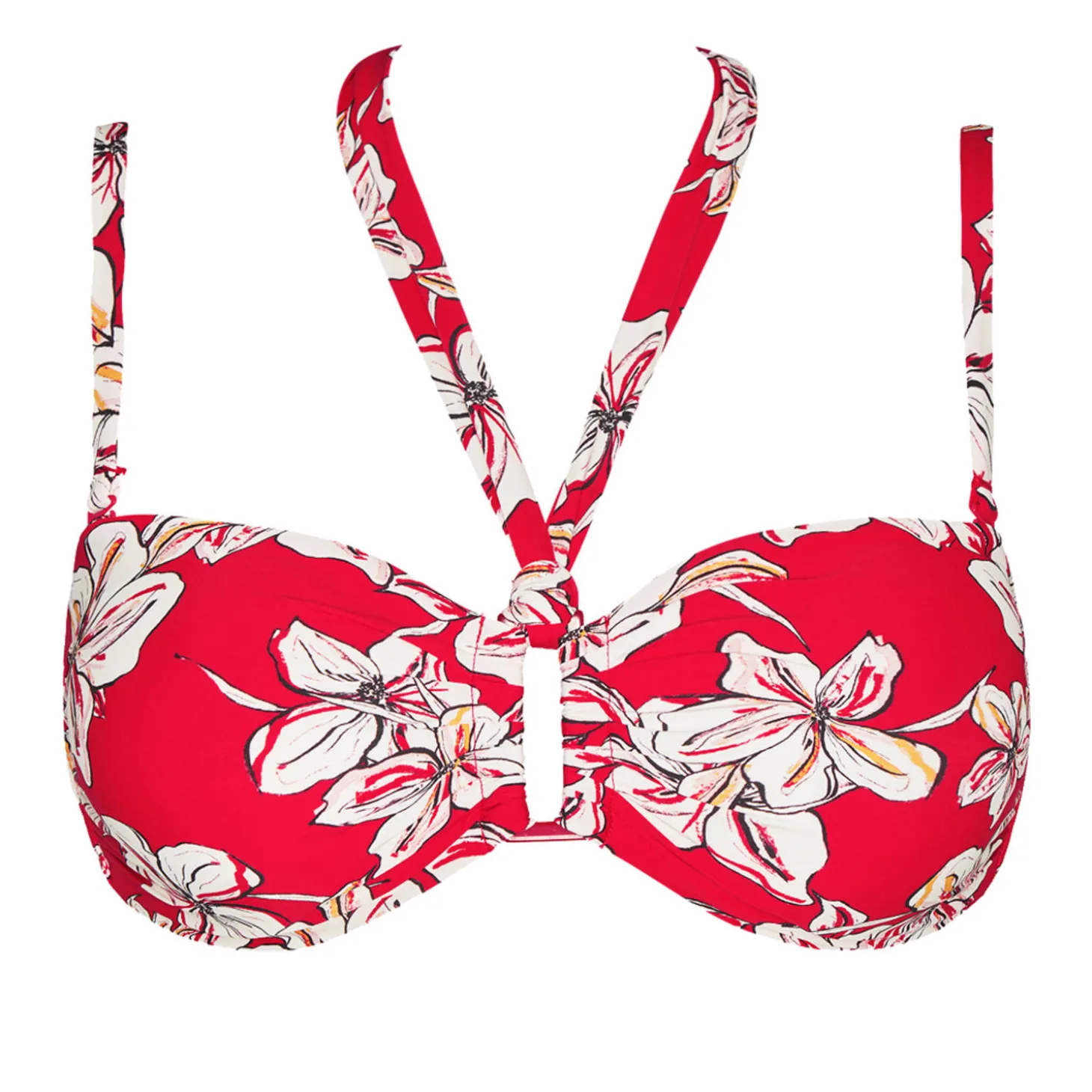 Haut De Maillot De Bain Bandeau Coques Amovibles Sans Armatures
