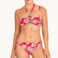 Haut De Maillot De Bain Bandeau Coques Amovibles Sans Armatures
