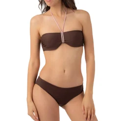 Haut De Maillot De Bain Bandeau Reversible