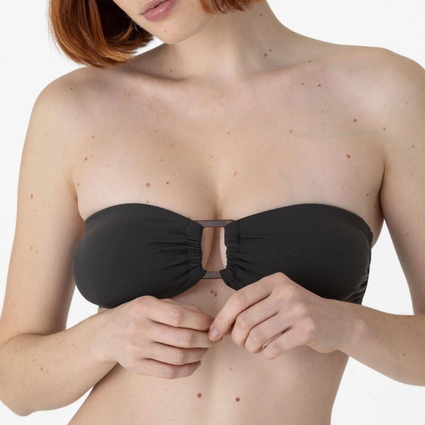 Haut De Maillot De Bain Bandeau Sans Armatures