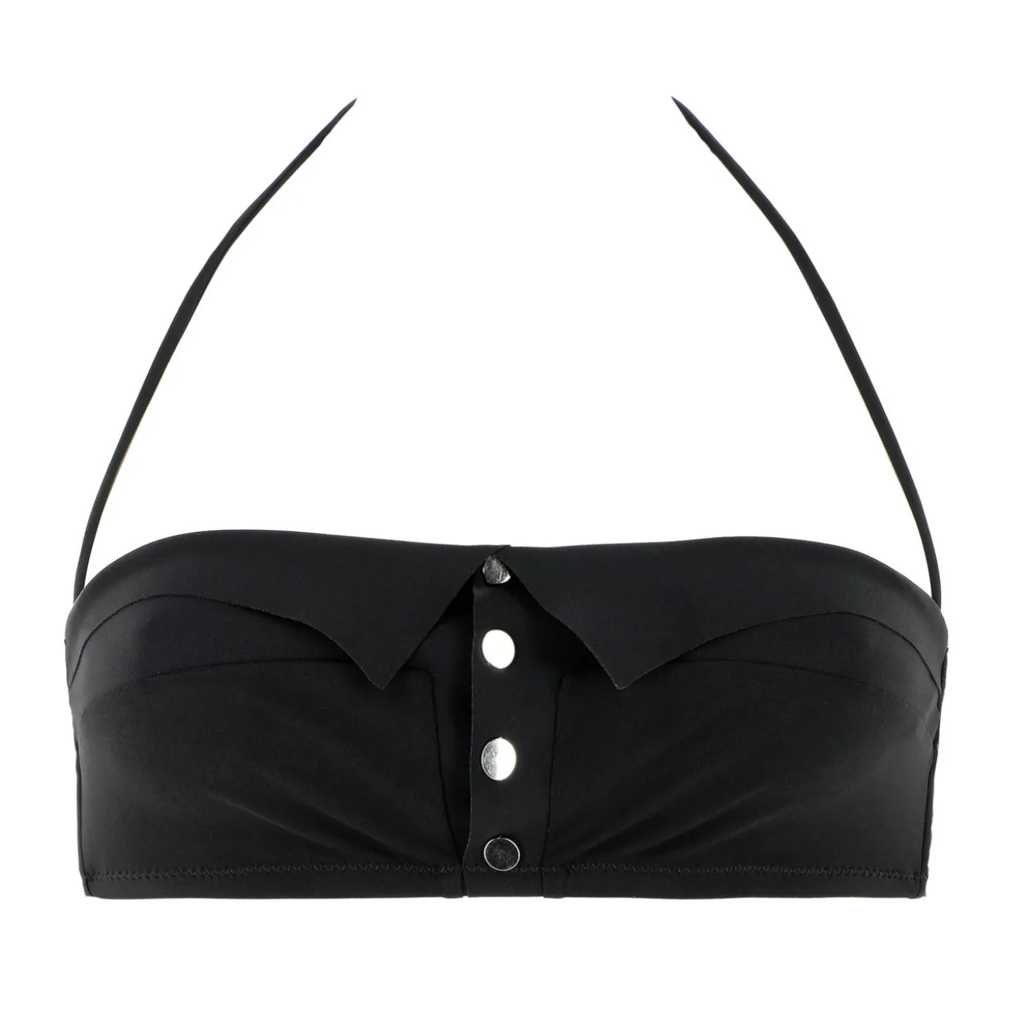 Haut De Maillot De Bain Bandeau A Col Maggy