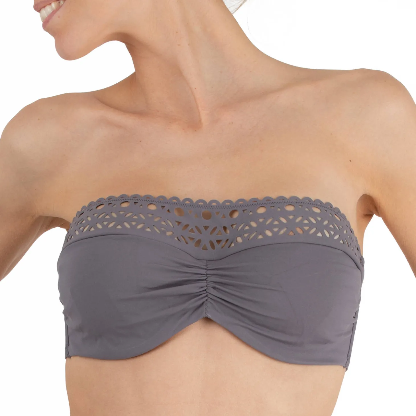 Haut De Maillot De Bain Bandeau Bonnets Profonds