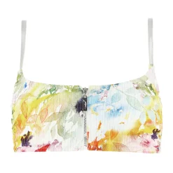 Haut De Maillot De Bain Brassière Ouverture Frontale Armatures