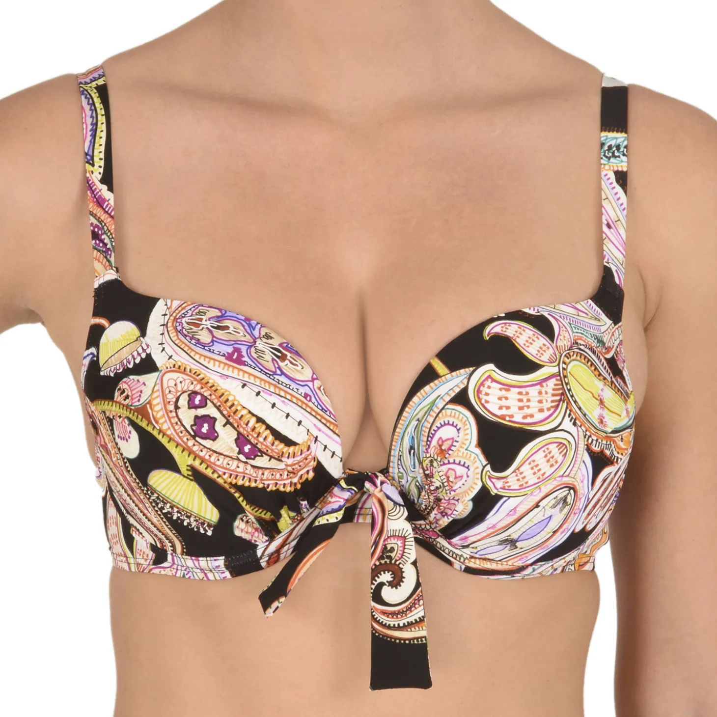 Haut De Maillot De Bain Coques Decollete Profond