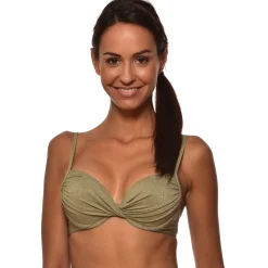 Haut De Maillot De Bain Coques Praline