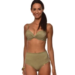 Haut De Maillot De Bain Coques Praline