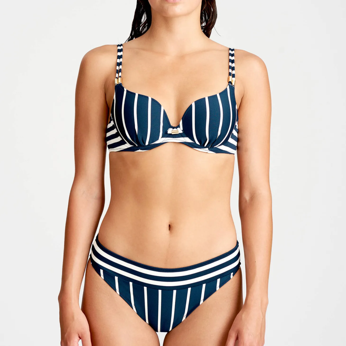 Haut De Maillot De Bain Rembourre Forme Coeur