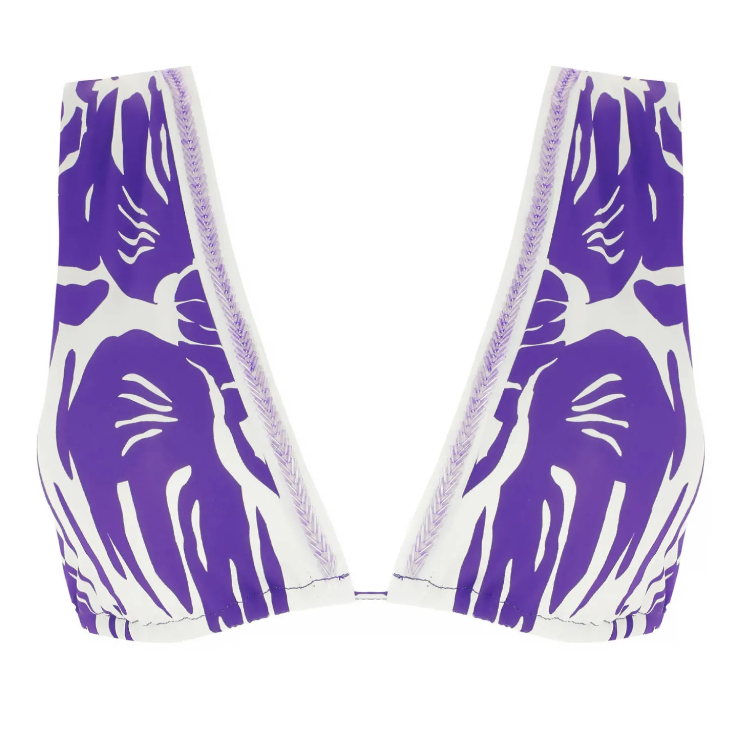 Haut De Maillot De Bain Triangle Coques Iris