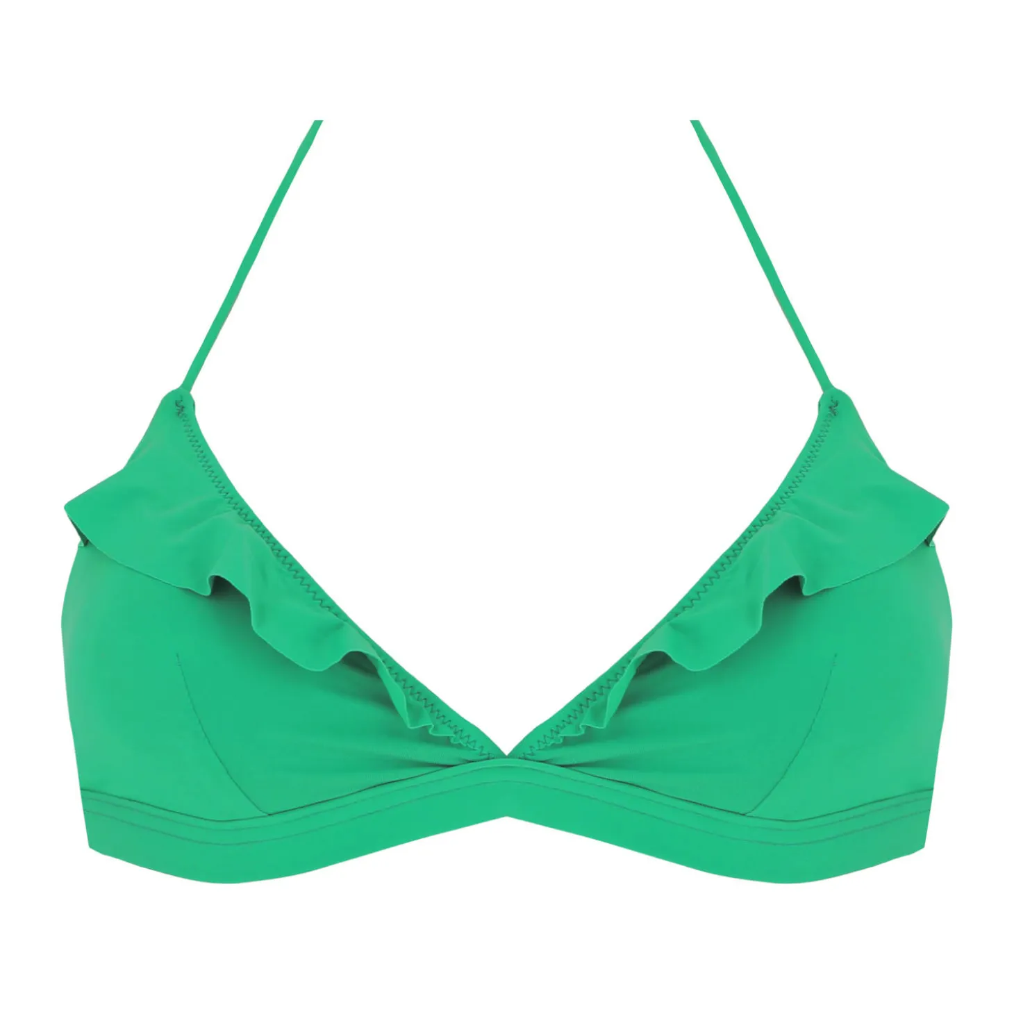 Haut De Maillot De Bain Triangle Luxo Sans Armatures