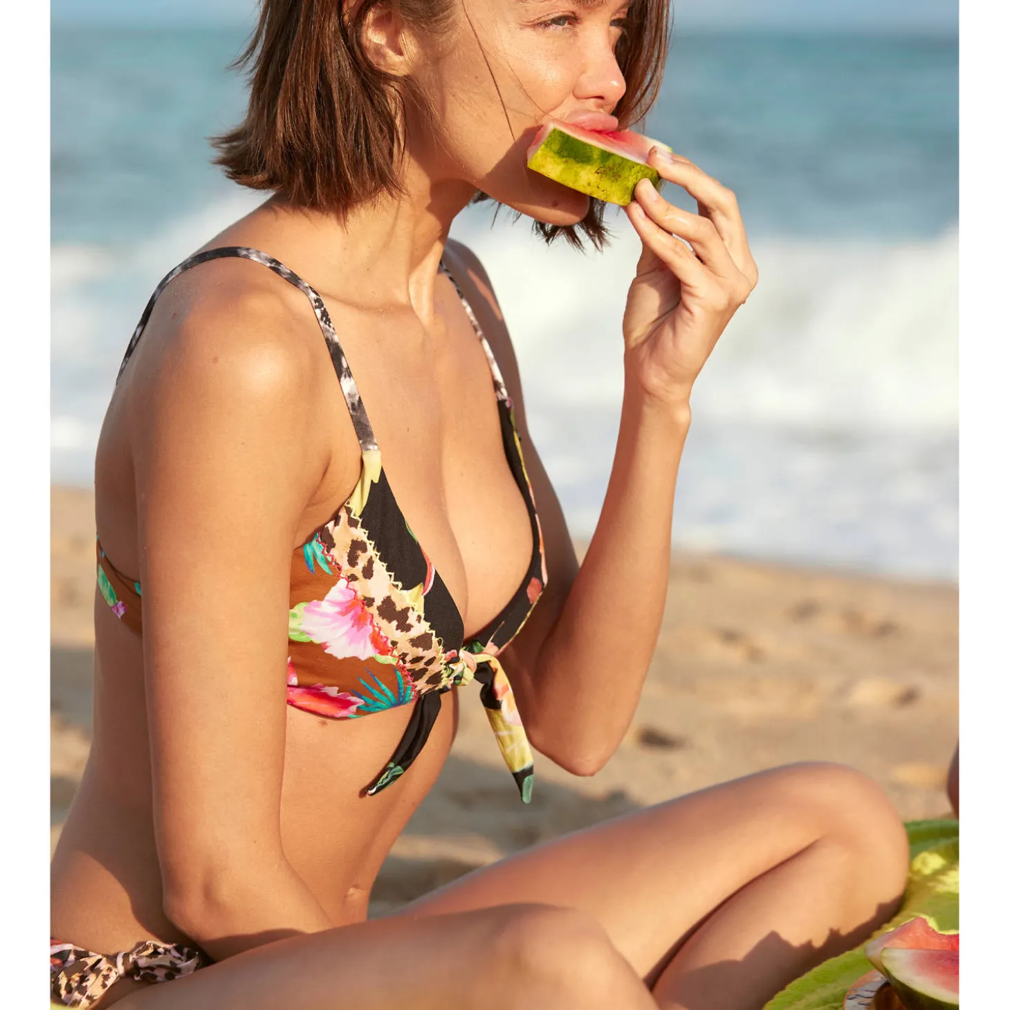 Haut De Maillot De Bain Triangle Brassière Loko Sans Armatures