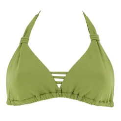 Haut De Maillot De Bain Triangle Lacets Sans Armatures