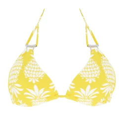 Haut De Maillot De Bain Triangle Coques Sans Armatures