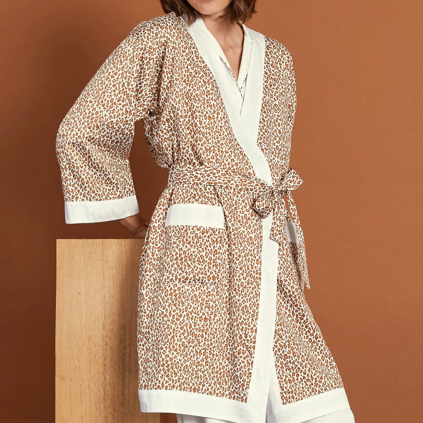 Kimono Court En Coton
