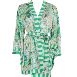 Kimono Court En Soie