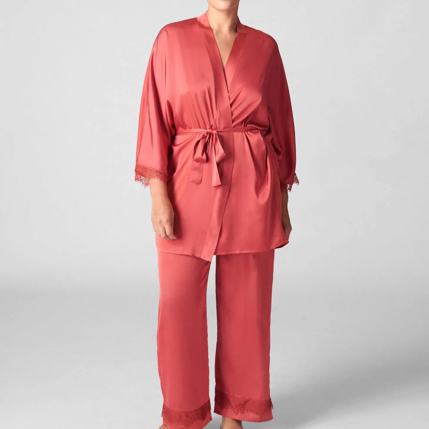 Kimono En Satin