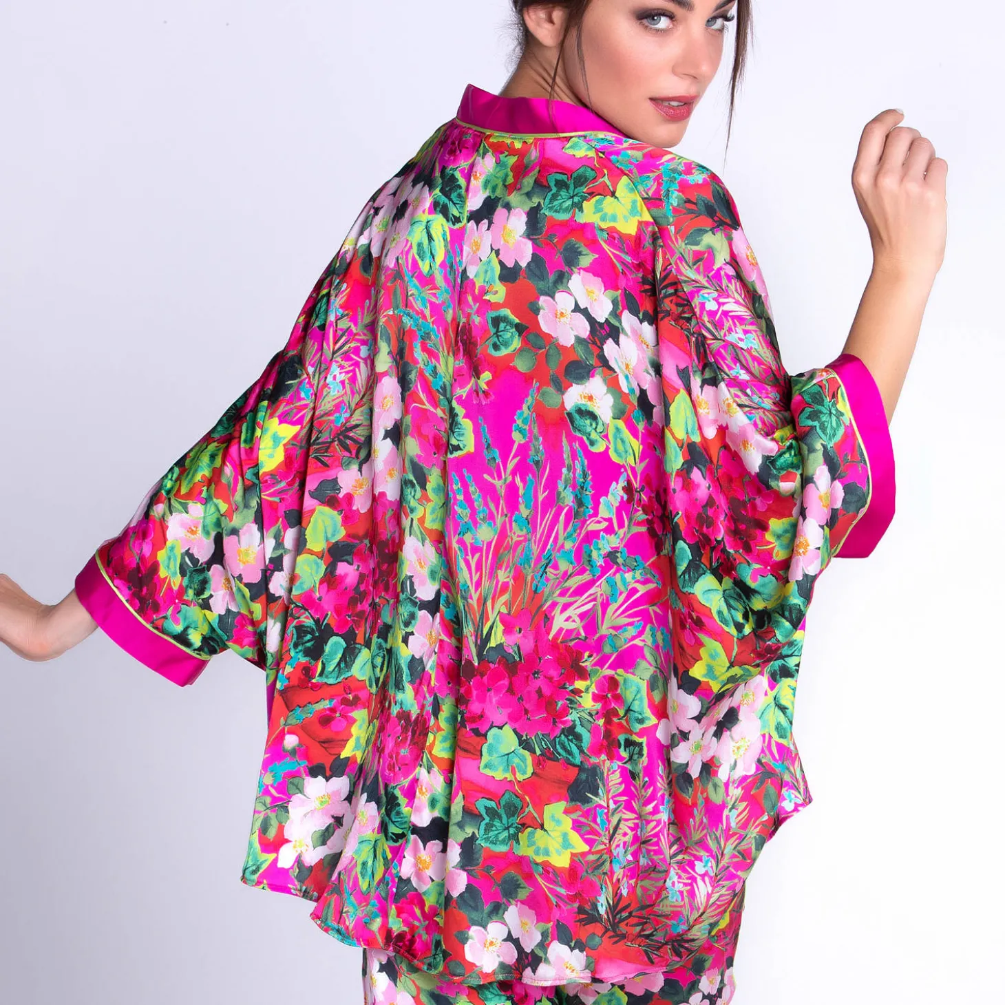 Kimono En Soie