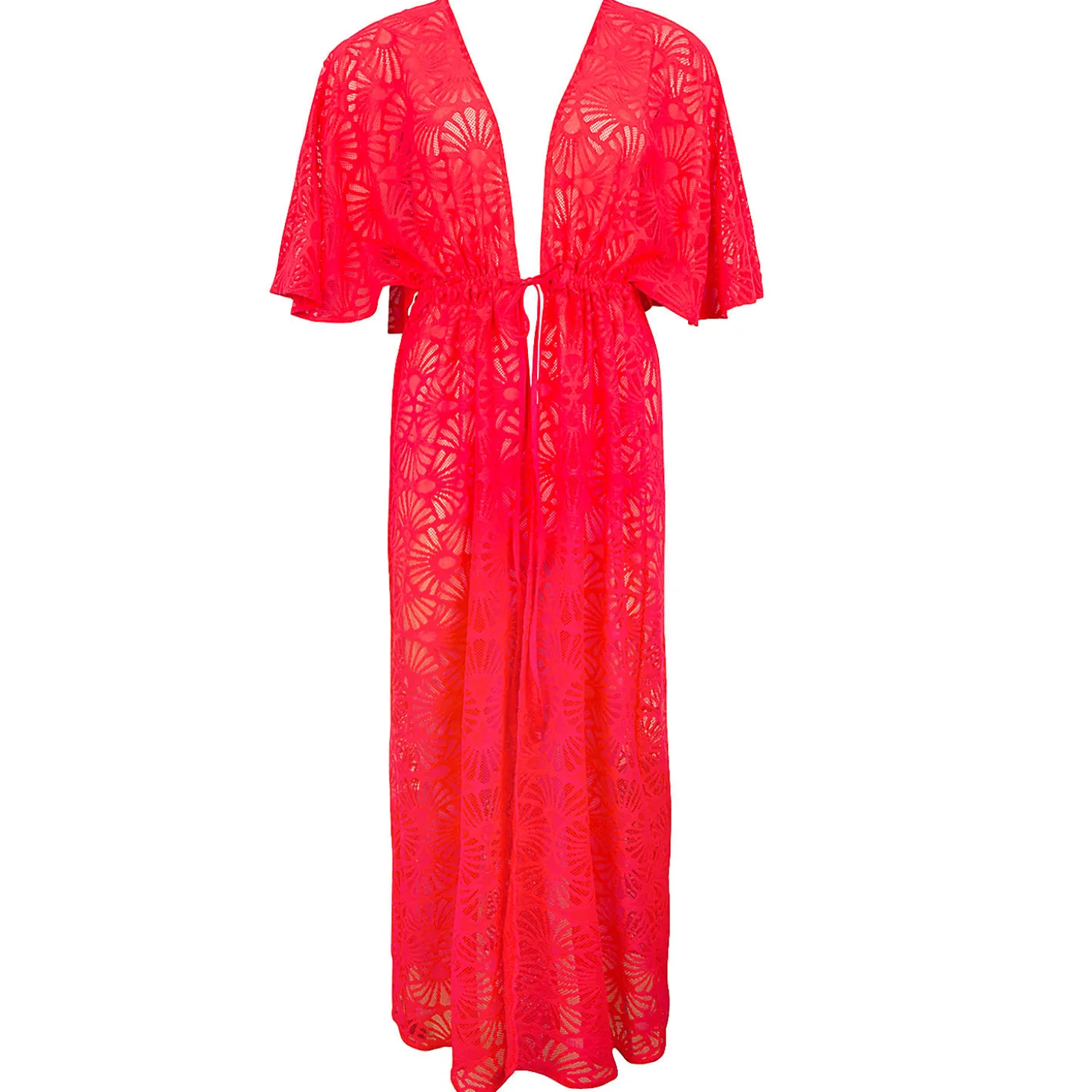 Kimono Long En Dentelle