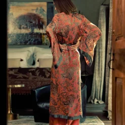 Kimono Long En Soie