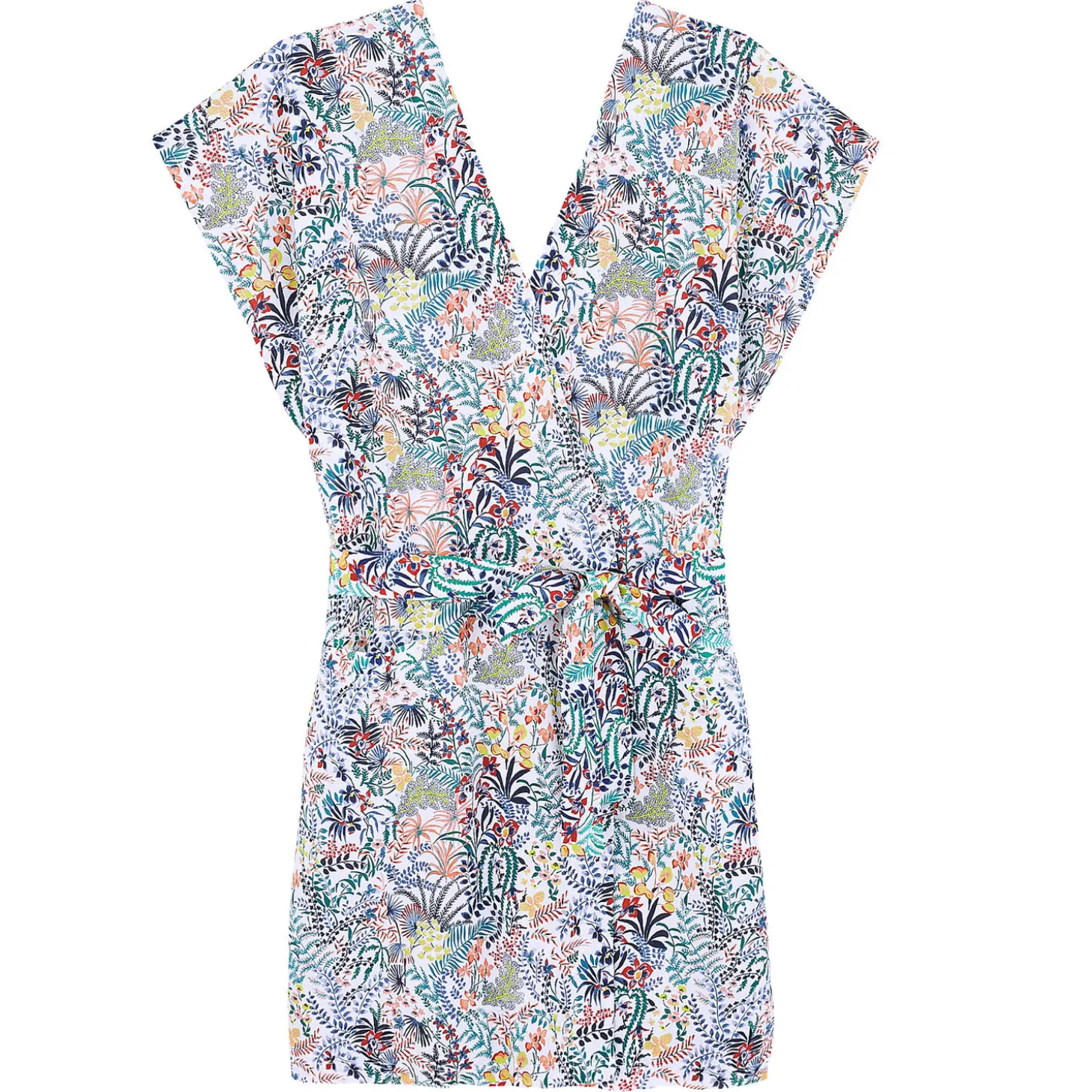 Kimono Manches Courtes En Coton