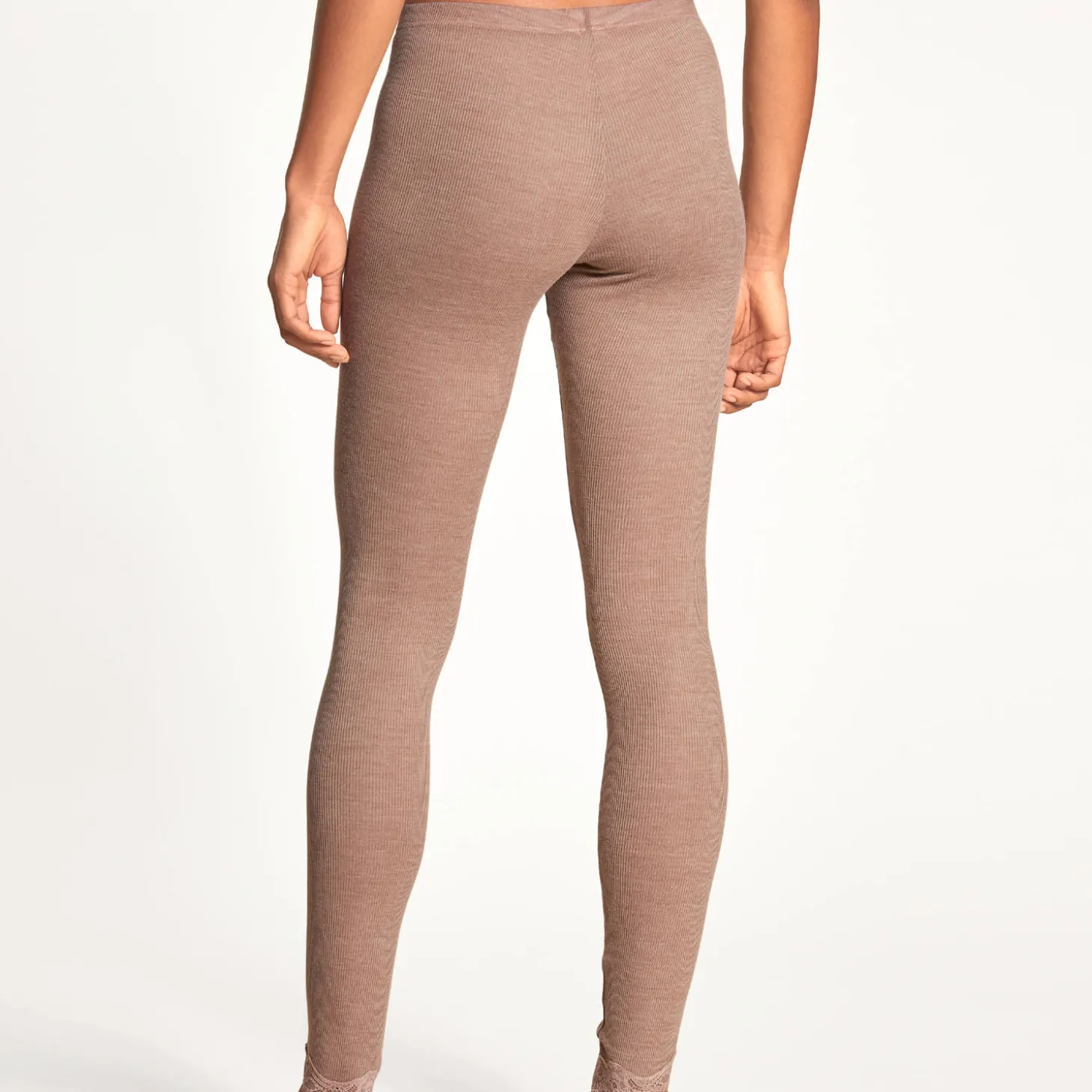Legging En Laine Et Soie