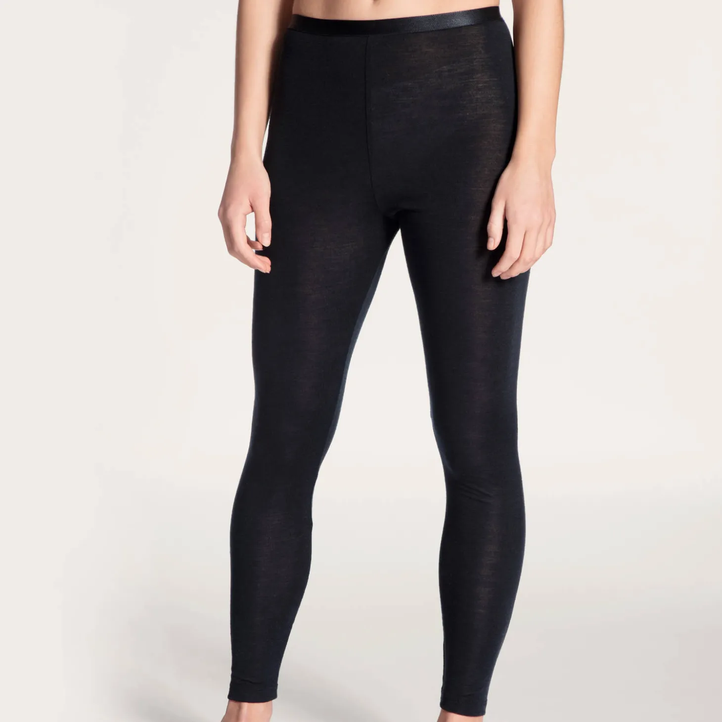 Legging En Laine Et Soie