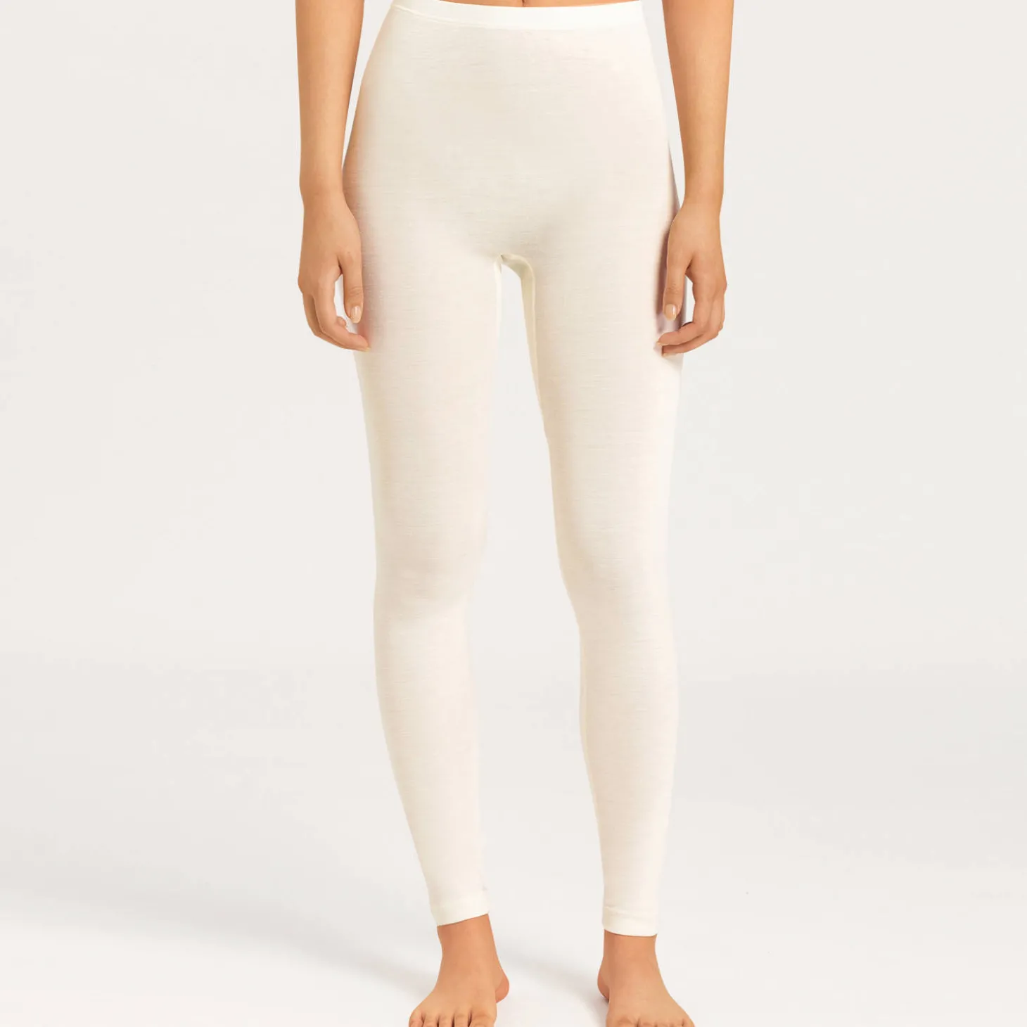 Legging En Laine Et Soie