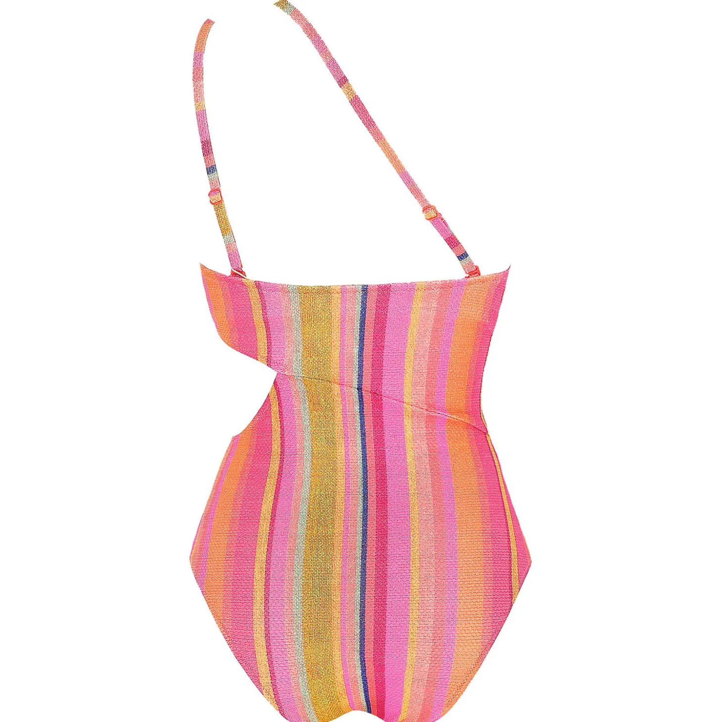 Maillot De Bain 1 Pièce Asymetrique Sans Armatures