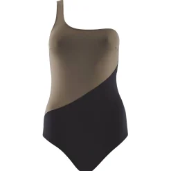 Maillot De Bain 1 Pièce Asymetrique Sans Armatures