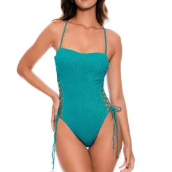 Maillot De Bain 1 Pièce Bustier Armatures