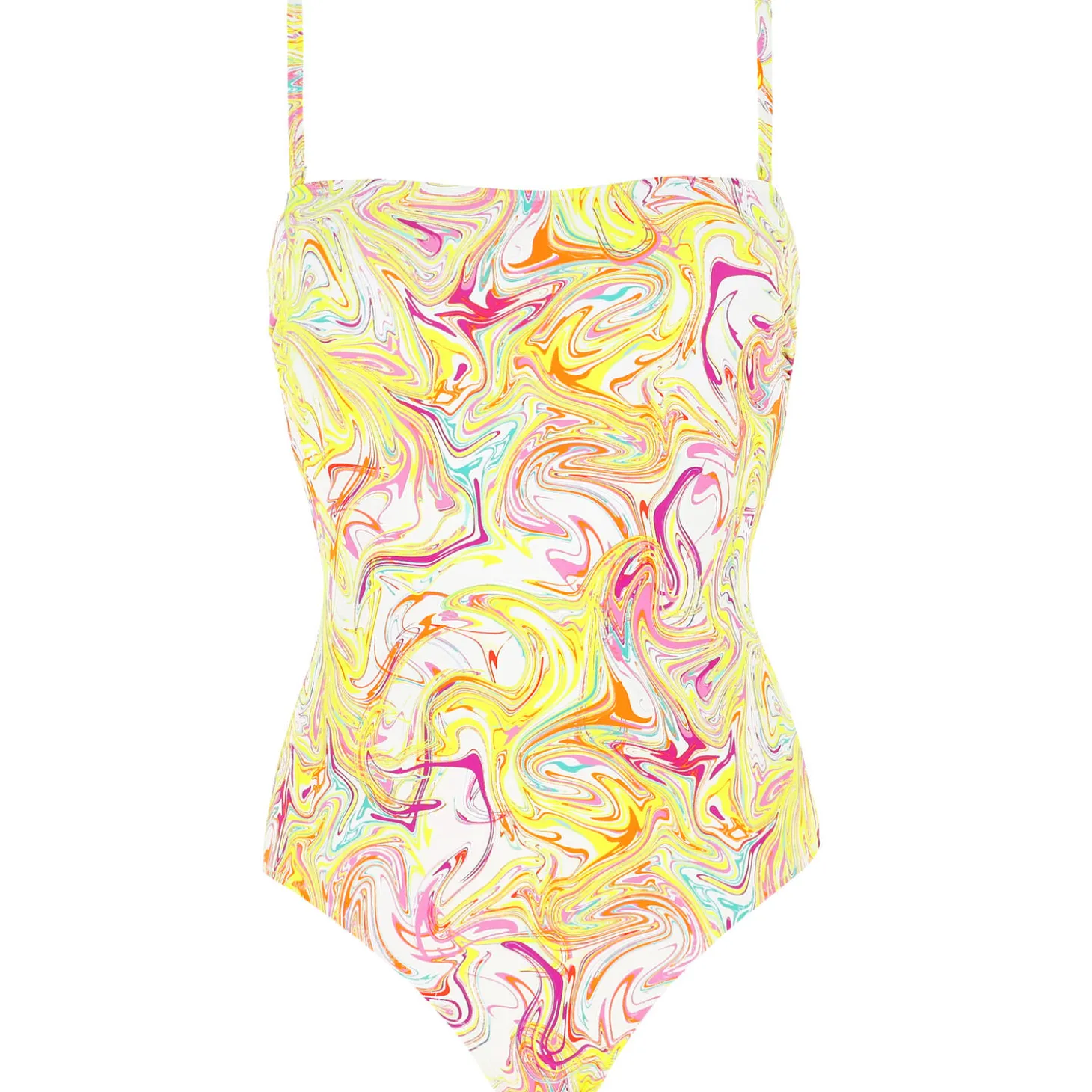 Maillot De Bain 1 Pièce Bustier Luz Sans Armatures