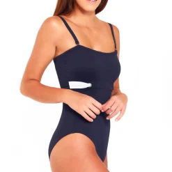 Maillot De Bain 1 Pièce Bustier Eline Sans Armatures