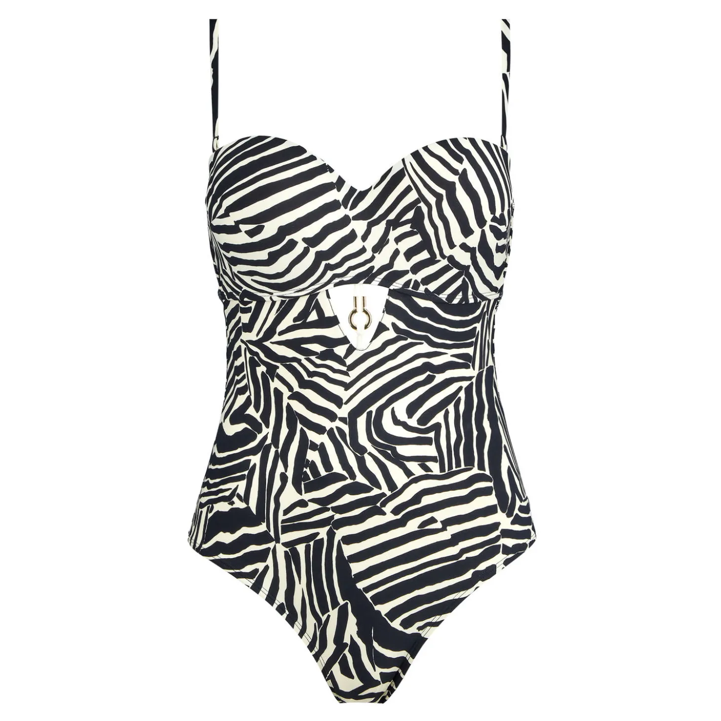 Maillot De Bain 1 Pièce Bustier Armatures
