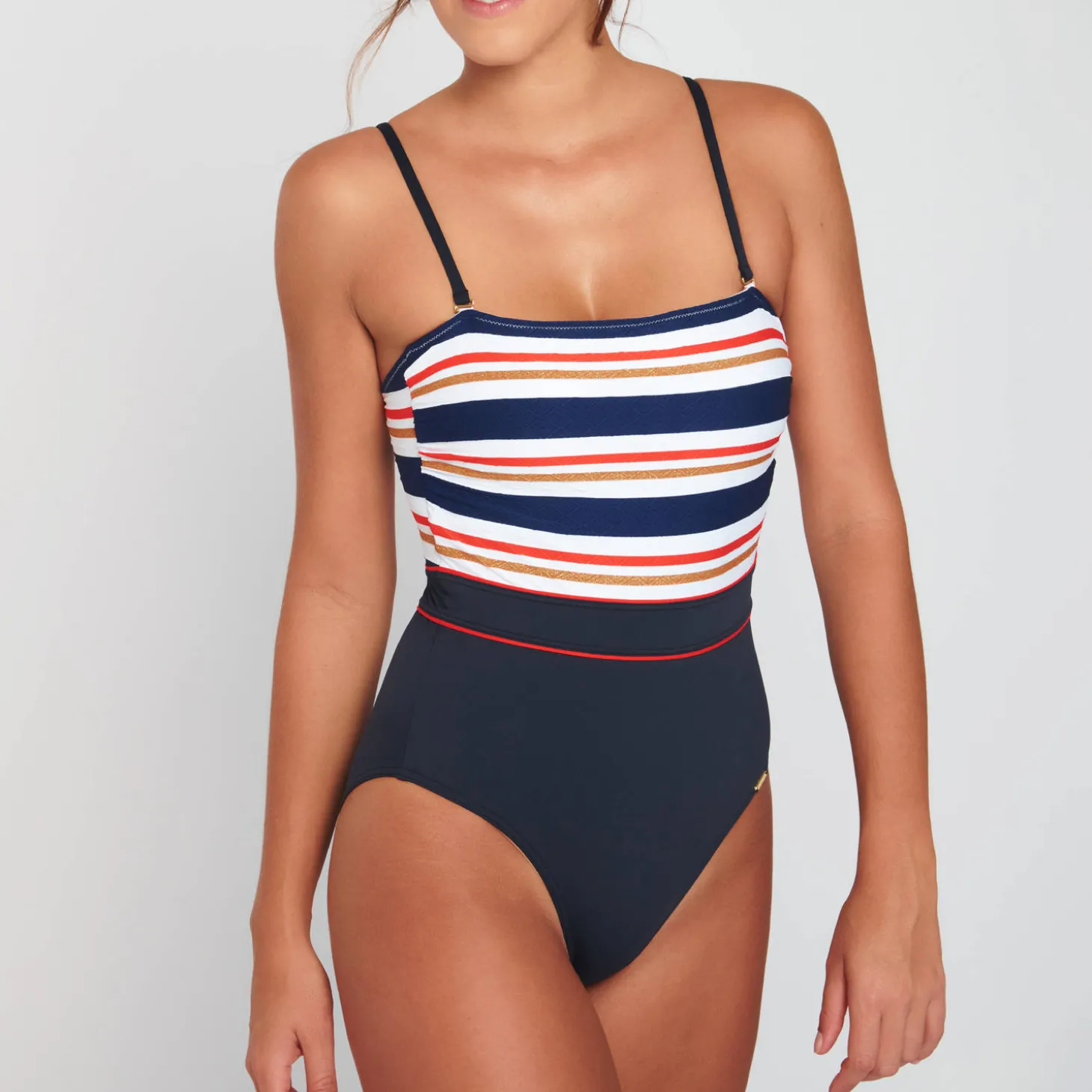 Maillot De Bain 1 Pièce Bustier Isabel Sans Armatures