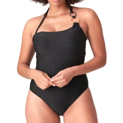 Maillot De Bain 1 Pièce Bustier Asymetrique Armatures