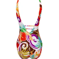 Maillot De Bain 1 Pièce Decollete Sans Armatures