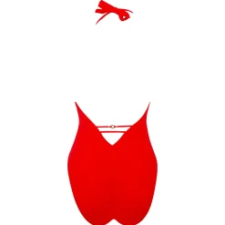 Maillot De Bain 1 Pièce Decollete Plongeant Sans Armatures