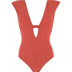 Maillot De Bain 1 Pièce Decollete Sans Armatures