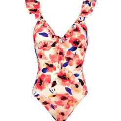 Maillot De Bain 1 Pièce Decollete Sans Armatures
