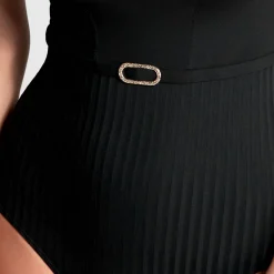 Maillot De Bain 1 Pièce Decollete Sans Armatures
