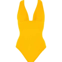 Maillot De Bain 1 Pièce Decollete Plongeant Capri Sans Armatures