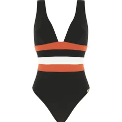 Maillot De Bain 1 Pièce Decollete Nicole Sans Armatures