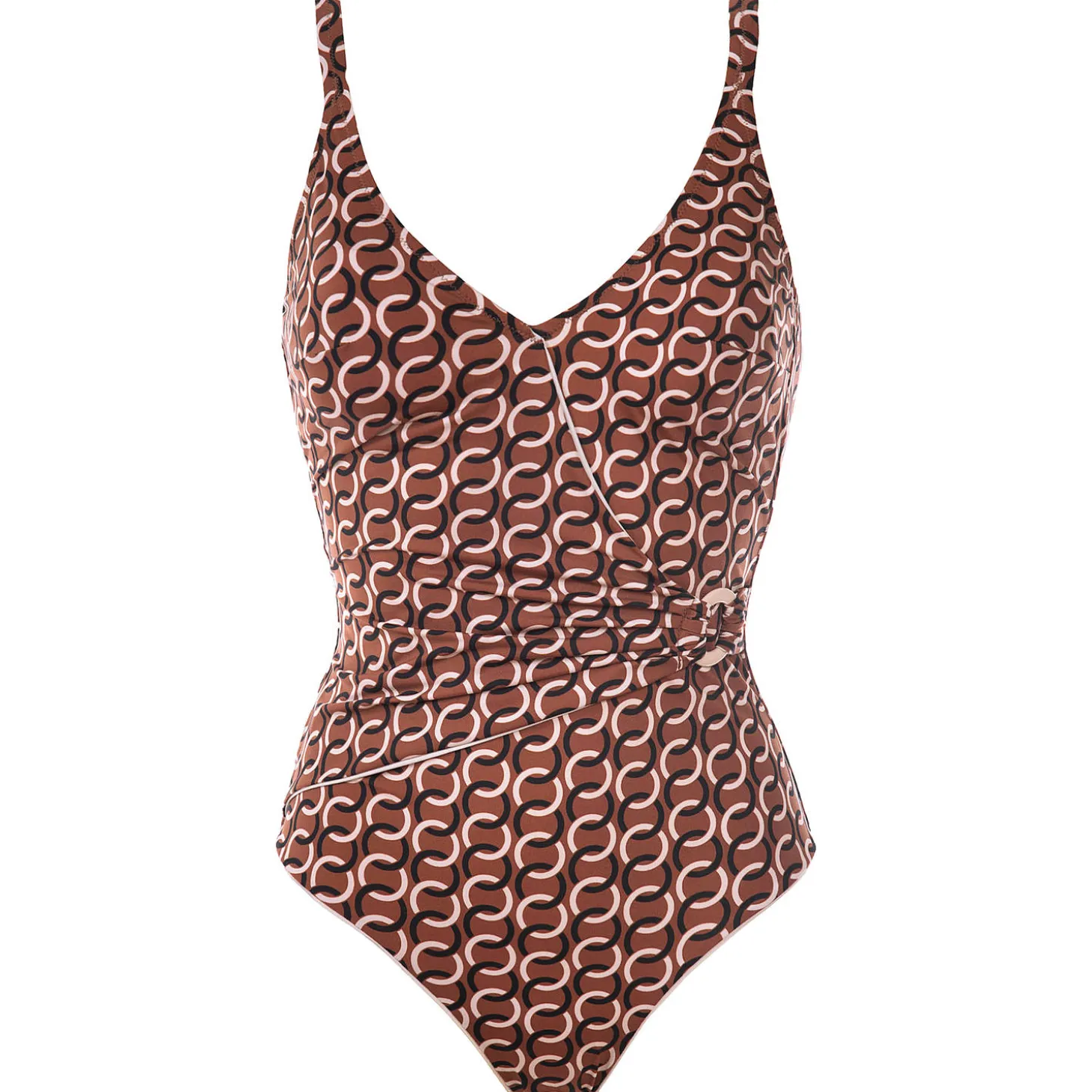 Maillot De Bain 1 Pièce Decollete Sans Armatures