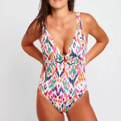 Maillot De Bain 1 Pièce Decollete Ultima Sans Armatures