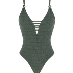 Maillot De Bain 1 Pièce Decollete Plongeant Miller Sans Armatures