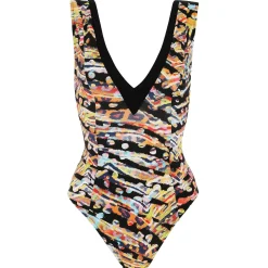 Maillot De Bain 1 Pièce Decollete Plongeant Nobay Sans Armatures