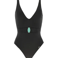 Maillot De Bain 1 Pièce Decollete Plongeant Nazare Sans Armatures