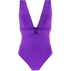 Maillot De Bain 1 Pièce Decollete Lucea Sans Armatures