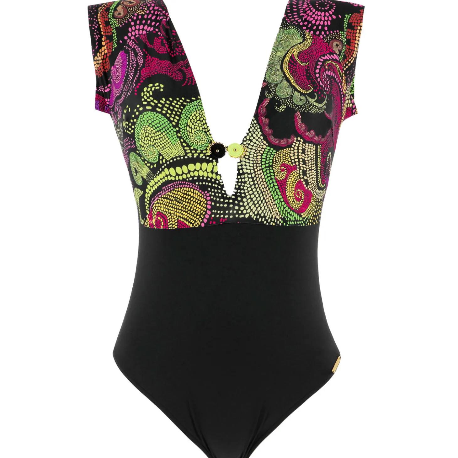 Maillot De Bain 1 Pièce Decollete Sans Armatures