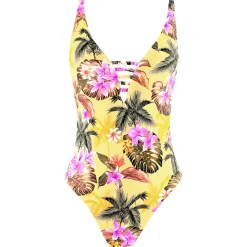 Maillot De Bain 1 Pièce Decollete Plongeant Miller Sans Armatures